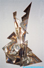 Forma modern style steel sculpture - iron picture work.
