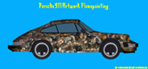 Porsche 911 Artwork Flamepainting